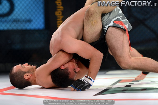 2013-05-04 Milano in the cage 2013 - Mixed Martial Arts 0278 Elia Madau-Mattia Siri